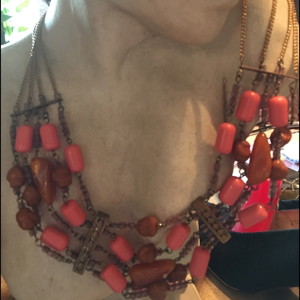 Vintage BT Coral Necklace